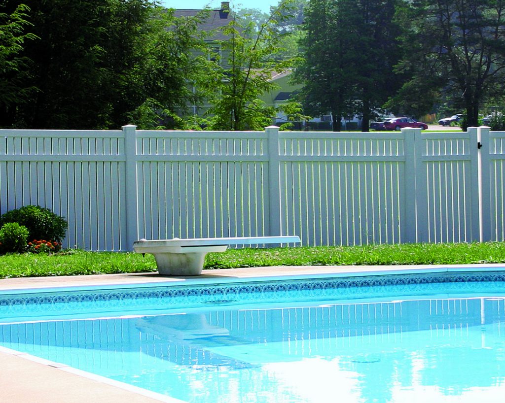 Imperial Vinyl Yard Fence - Superior Plastic Products