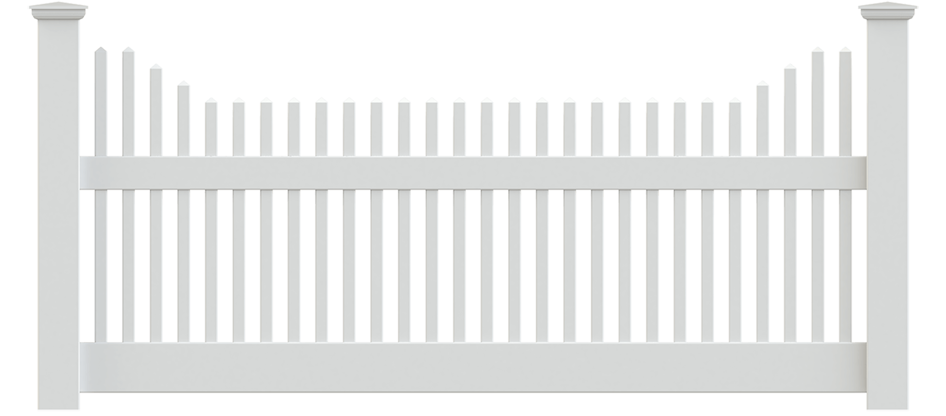 New England Vinyl Picket Fence - Superior Plastic Products